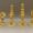 Antique Barlecorn Carved Bone Chess Set - Early to Mid Victorian - Vintiques.co.uk